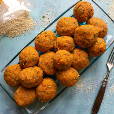 Gari-Fischbällchen nach westafrikanischem Rezept